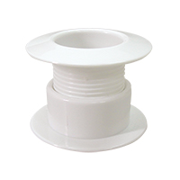 Ispust kroz trup broda pod. D39mm, 28-44mm, bijela SKU: 10258<br />JM: kom pak.: 50 min: 1