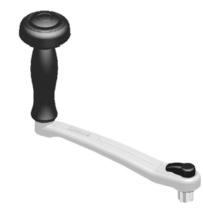 Ručica Lofrans za vitlo L200mm zak./brzo okr., alu SKU: 11857<br />JM: kom pak.: 10 min: 1