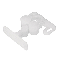 Držač za vrata pvc, 22x32mm, bijela SKU: 13872<br />JM: kom pak.: 150 min: 1