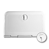 Vratašca za VHF/radio 165x285mm, bij. s brav. SKU: 196362<br />JM: kom pak.: 6 min: 1