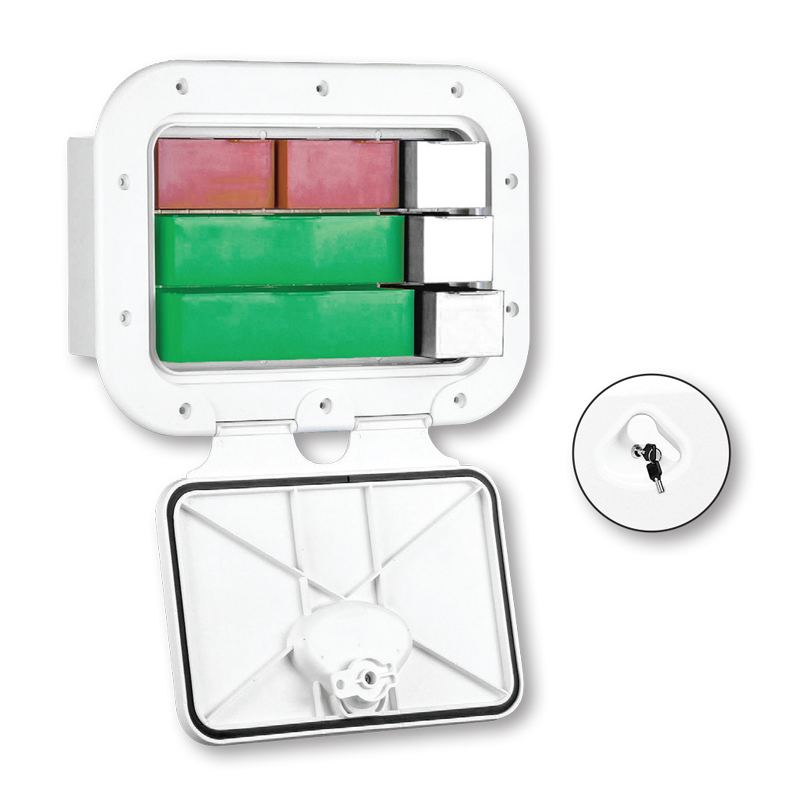 Vratašca CLASSIC kut/lad/bra, 275x375x160mm,bijela SKU: 196573<br />JM: kom pak.: 1 min: 1