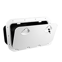 Vratašca CLASSIC kutija, bravica, 355x600, bijela SKU: 196600<br />JM: kom pak.: 1 min: 1