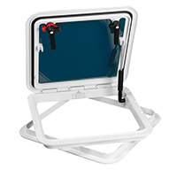 Palubni prozor EURO 2 480x480mm, bijela SKU: 44445<br />JM: kom pak.: 1 min: 1