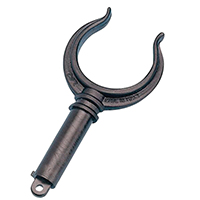 Rašlje za veslo D56mm, poliamid, crna SKU: 44682<br />JM: kom pak.: 100 min: 1