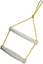 Ljestve od užeta, 2 gazišta SKU: 50042<br />JM: kom pak.: 10 min: 1