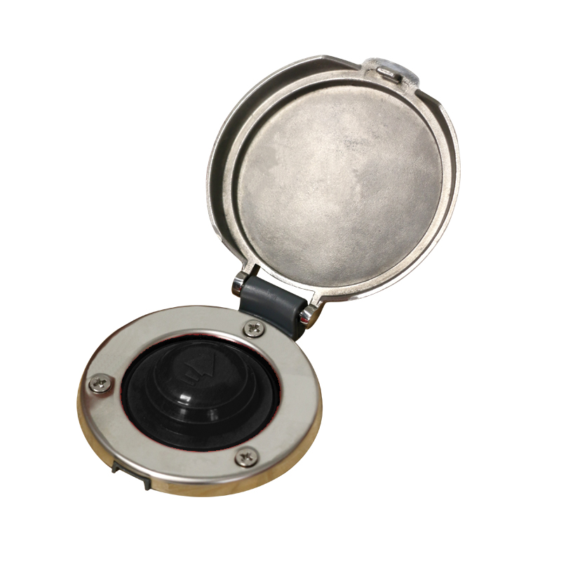 Prekidač nožni Lofrans s crnim UP gumbom, Inox SKU: 636075<br />JM: kom pak.: 1 min: 1