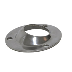 Okrugla baza za cijev, 60o, D25mm, Inox316 SKU: 70608<br />JM: kom pak.: 150 min: 1