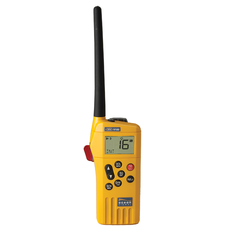 Ocean Signal GMDSS VHF stanica V100 SKU: 72257<br />JM: kom pak.: 1 min: 1