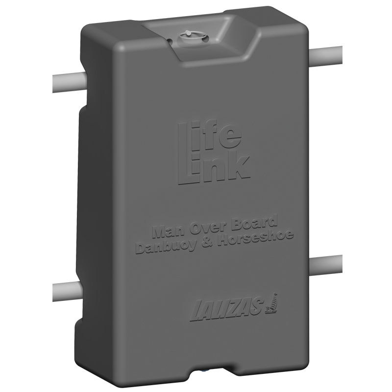 Plutača s zastavicom i potkova LifeLink, siva SKU: 73669<br />JM: kom pak.: 2 min: 1