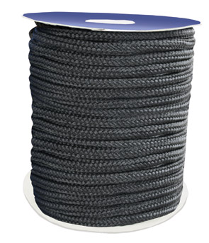 Uže T16 dvostruko pleteno 24mm, crna SKU: 71031<br />JM: m1 pak.: 100 min: 100