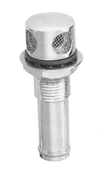 Odušak spremnika goriva ravni, krom (kocka) SKU: 98740<br />JM: kom pak.: 300 min: 1