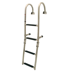 Ljestve preklopne,1+2 gazišta Inox 250x730mm SKU: 99497<br />JM: kom pak.: 4 min: 1