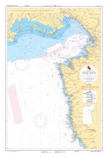 Karta pomorska 100-15 (Grado-Rovinj) SKU: 45535<br />JM: kom pak.: 1 min: 1