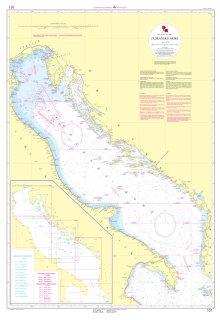 Karta pomorska 101 (Jadransko more) SKU: 45861<br />JM: kom pak.: 1 min: 1