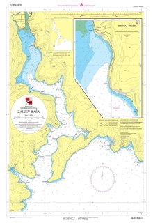 Karta pomorska 13 (zaljev Raša) SKU: 45772<br />JM: kom pak.: 1 min: 1