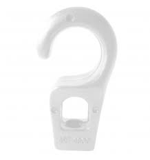 Kukica s okom D9x40mm za uže D6mm, bijela 44022 SKU: 95803<br />JM: kom pak.: 250 min: 1