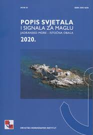 Popis svjetala i signala za maglu (Jadransko more) SKU: 45357<br />JM: kom pak.: 1 min: 1