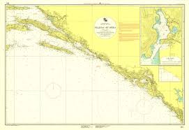 Karta pomorska 154 (Pelješac-Rt Oštra) SKU: 45969<br />JM: kom pak.: 1 min: 1