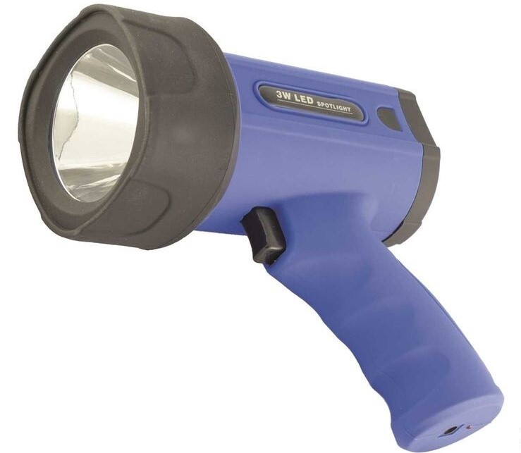 Ručni LED reflektor T61, 12/220v 10w, crna SKU: 6031<br />JM: kom pak.: 1 min: 1