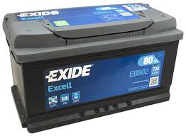 Akumulator Exide Excell 12V 80Ah (EB802) SKU: 650184<br />JM: kom pak.: 1 min: 1