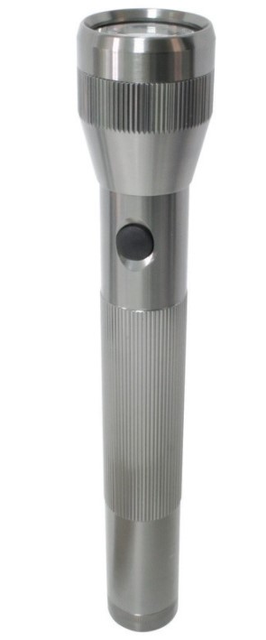 Ručna aluminijska svjetiljka, 6 LED-2x2D baterije SKU: 70011<br />JM: kom pak.: 6 min: 1