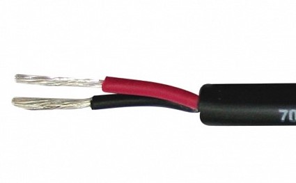 Kabel brodski jednopolni (Sn)  1x70mm2, crna SKU: 70367<br />JM: m1 pak.: 30 min: 1