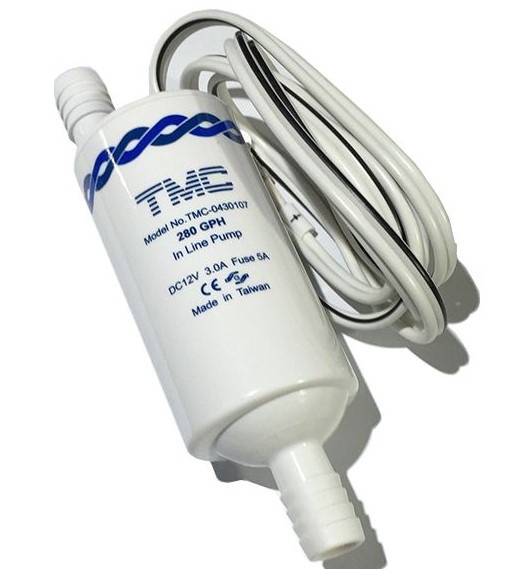 Pumpa za vodu 280 GPH, 12V SKU: 71159<br />JM: kom pak.: 60 min: 1