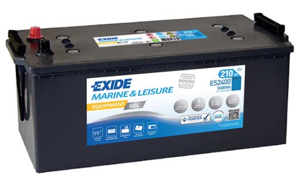 Akumulator Exide Equipment Gel 12V 210Ah (ES2400) SKU: 71587<br />JM: kom pak.: 1 min: 1