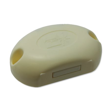 Bravica na pritisak 19mm s krom ručkom, bijela SKU: 880116<br />JM: kom pak.: 1 min: 1