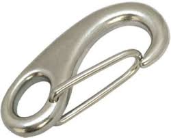 Kuka s osiguračem 24x50mm, Inox 316 SKU: 91906<br />JM: kom pak.: 80 min: 1