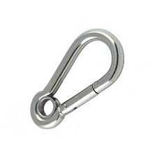 Karabin kuka s okom D8x80mm, Inox 316 SKU: 91917<br />JM: kom pak.: 50 min: 1