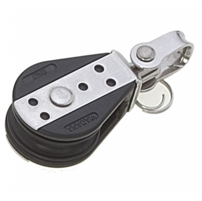 Koloturnik jednostruki DELRIN, s škopcem, D8mm SKU: 92499<br />JM: kom pak.: 1 min: 1