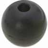 Kugla-štoper konopa, PVC, D33/D08 mm -crni SKU: 92732<br />JM: kpl pak.: 10 min: 1