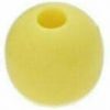Kugla-štoper konopa, PVC, D33/D08 mm -žuti SKU: 92734<br />JM: kpl pak.: 10 min: 1