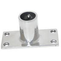 Baza pravok. za cijev D22mm, kut90, Inox 316 SKU: 92832<br />JM: kom pak.: 15 min: 1