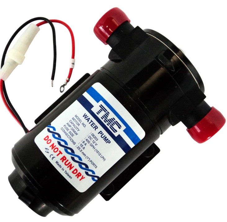 Pumpa za za vodu 18lit/min, 12V, 8A SKU: 94560<br />JM: kom pak.: 8 min: 1
