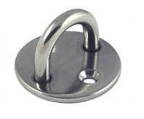 Pločica okrugla s uškom D33mm, Inox 304 SKU: 95675<br />JM: kom pak.: 50 min: 1