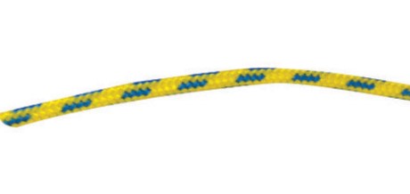 CABO Uže dyneema 100%, 3mm, plavo/žuta SKU: 63453<br />JM: m1 pak.: 200 min: 200