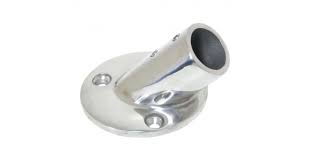 Baza okrugla za cijev D25mm, kut45, Inox 316 SKU: 98081<br />JM: kom pak.: 10 min: 1