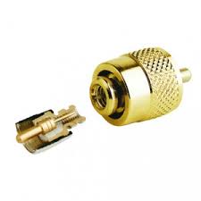Konektor Glomex PL259 za koaks kabel RG58/U zlatna SKU: 99665<br />JM: kom pak.: 1 min: 1