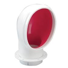 Kapa (hvatač zraka) za vent otvor D95mm, bijela SKU: 99698<br />JM: kom pak.: 1 min: 1