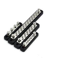 Bakrena sabirnica, 5 vodiča, 100A SKU: 99749<br />JM: kom pak.: 1 min: 1