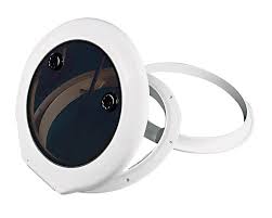 Palubni prozor EURO 38, D378mm, bijela (195256) SKU: 99994<br />JM: kom pak.: 1 min: 1