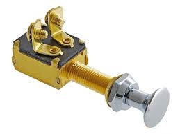 Prekidač na povlačenje,12V20A,9.5x30mm,on-off SKU: 99036<br />JM: kom pak.: 1 min: 1