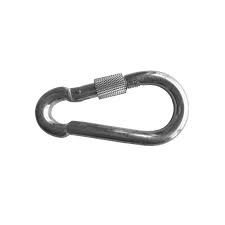 Karabin sa osiguračem, pocinčani 6x70mm SKU: 557321<br />JM: kom pak.: 1 min: 1