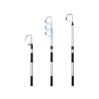 Ribarska kuka tele. D30, L800/1205mm, aluminij SKU: 031408<br />JM: kom pak.: 10 min: 1