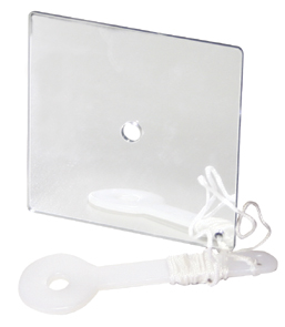 Ogledalo za signalizaciju 7x7cm SKU: 56570<br />JM: kom pak.: 50 min: 1