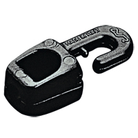 Kukica s okom D9x38mm za uže D6mm, crna SKU: 43995<br />JM: kom pak.: 300 min: 10