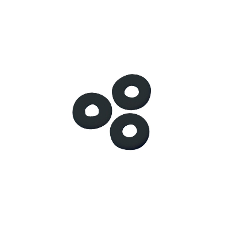 Podloška pvc za vijak D4,5mm, crna SKU: 44984<br />JM: kom pak.: 1000 min: 100