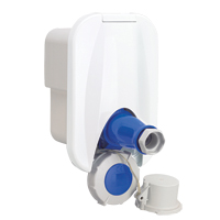 Kutija za utičnicu struje 16A/220v, bijela SKU: 53249<br />JM: kom pak.: 1 min: 1